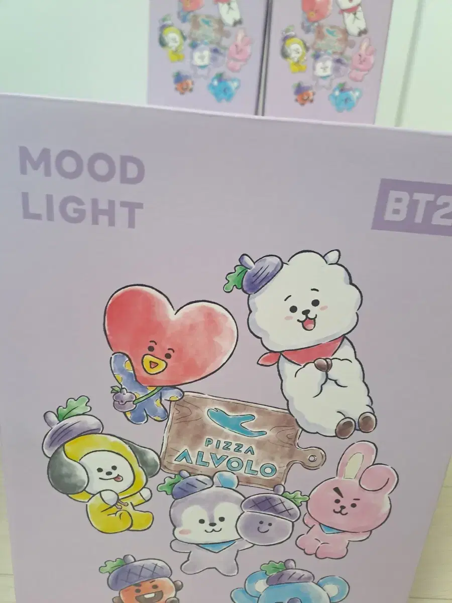 피자알볼로 BT21 무드등 풀셑